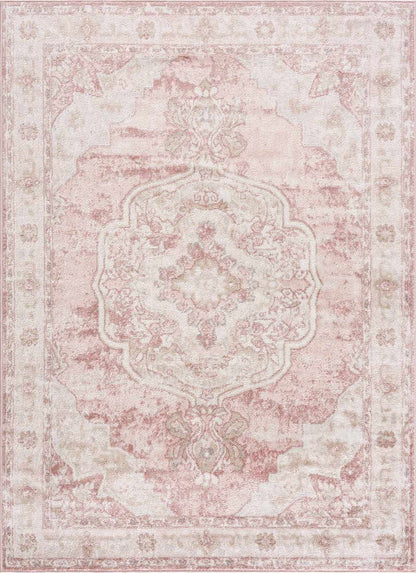 Kandos Blush & Light Pink Area Rug