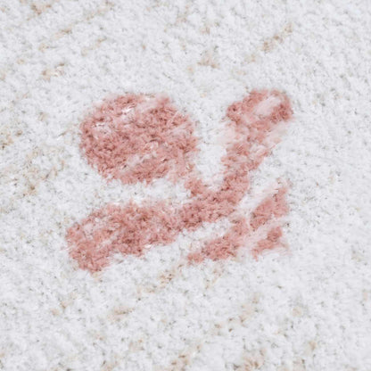 Kapono Floral Dusty Pink Area Rug