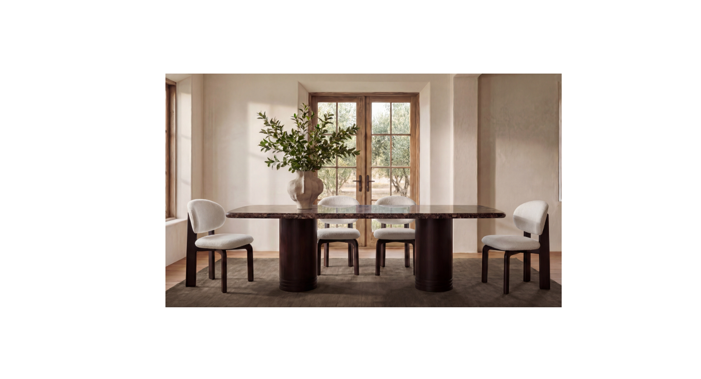 Sami Dining Chair White Set Of Two