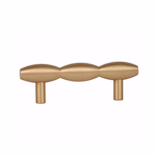 Lew's Hardware Brushed Brass Barrel Series.