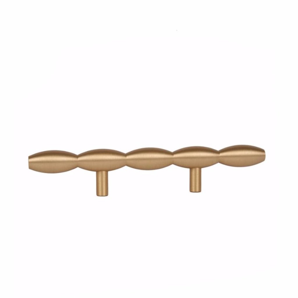 Lew's Hardware Brushed Brass Barrel Series.