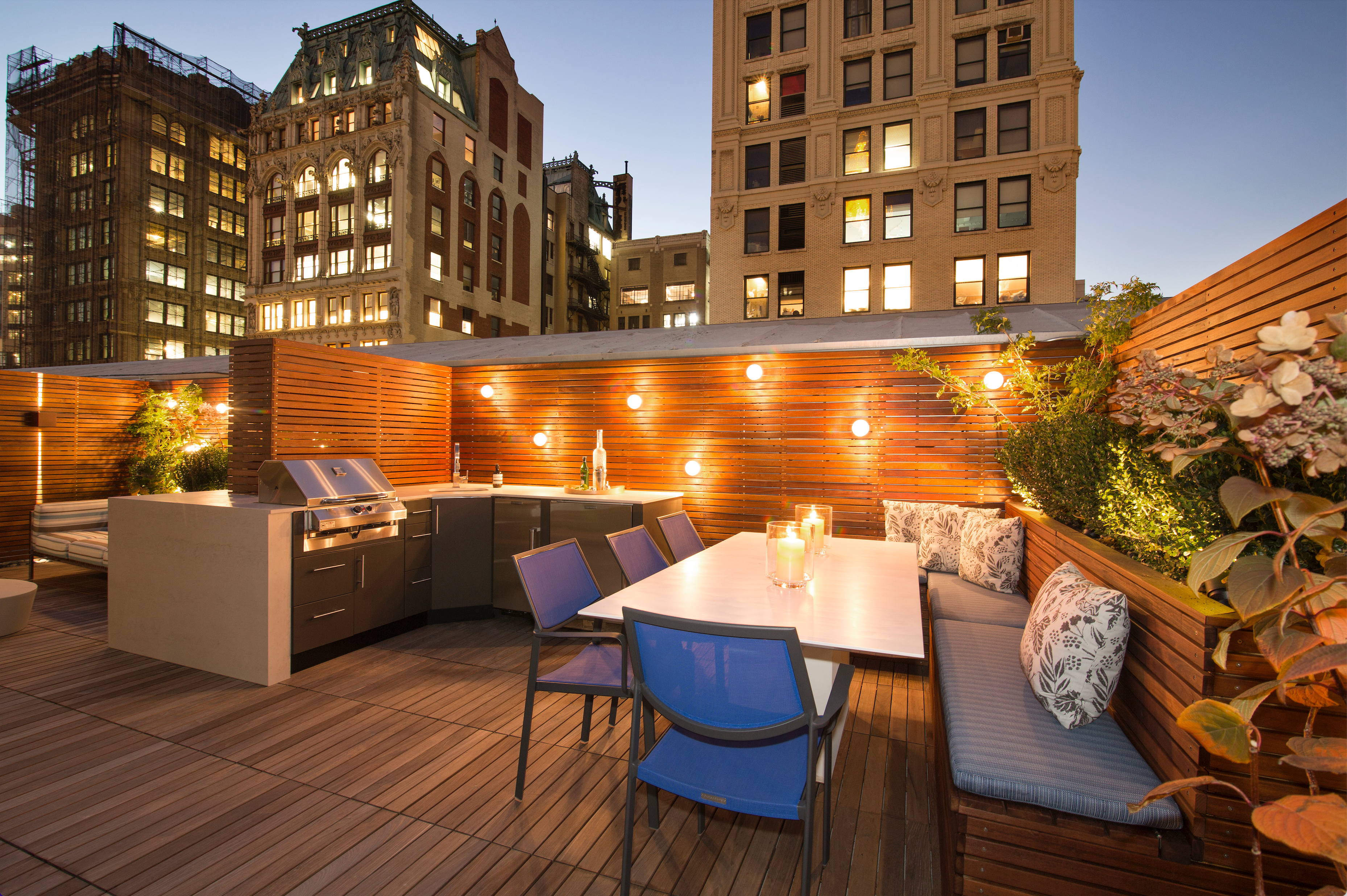 NYC Roofdeck remodel by TCSC Outdoors