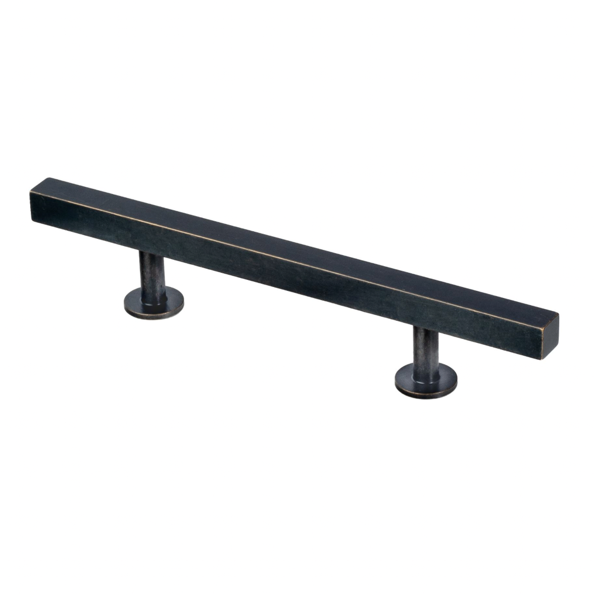 Lew's Square Bar Cabinet Knobs and Handles in Oil Rubbed Bronze.