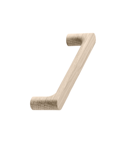 Untreated Oak Wood "Pinta" Cabinet Knob and Drawer Pulls.