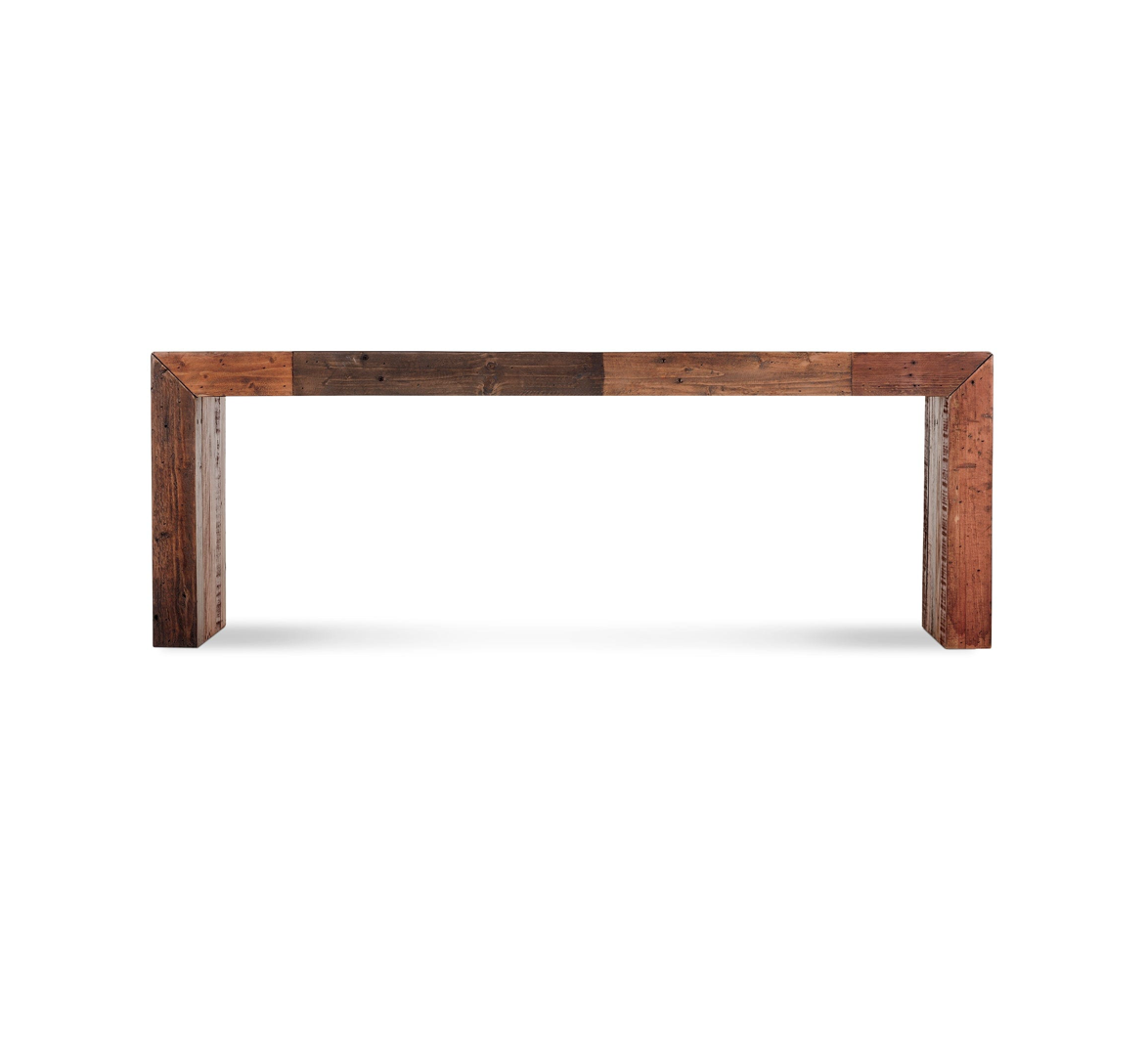 Vintage Small Bench Light Brown