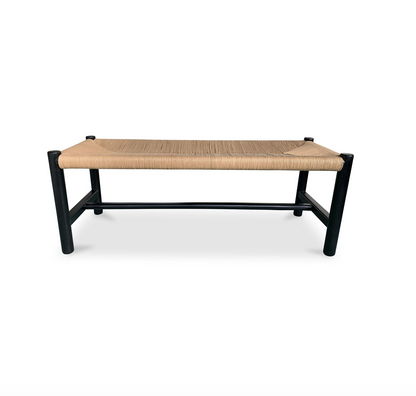 Hawthorn Small Bench Black