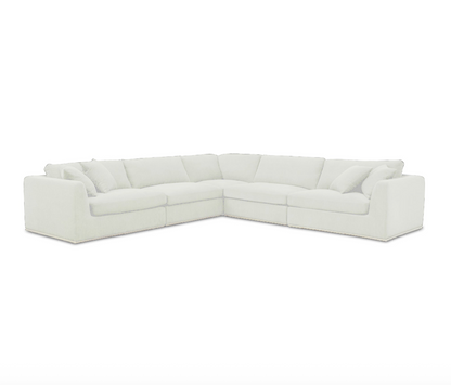 Rue Classic L Modular Sectional Off White