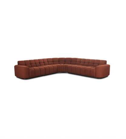 Roman L-Shaped Sectional Rust