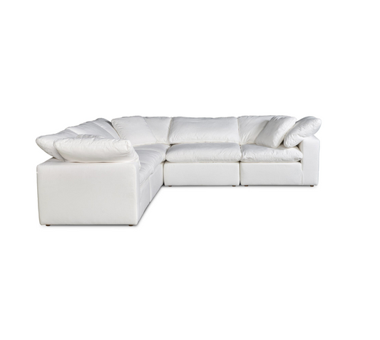 Clay Classic Modular Sectional Performance Fabric White