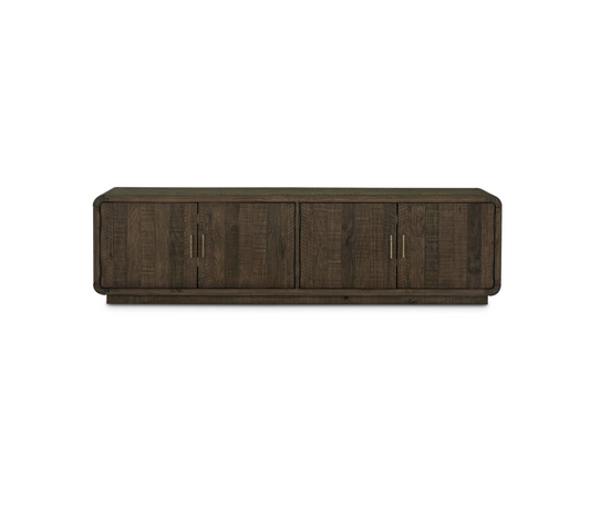 Monterey Media Cabinet Aged Brown