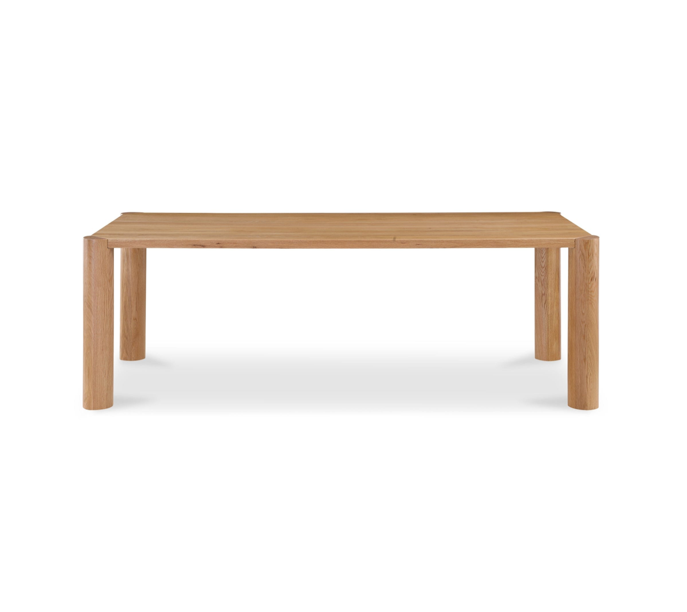 Post Dining Table Oak Natural