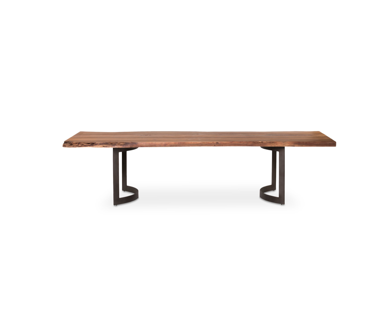 Bent Small Dining Table Brown