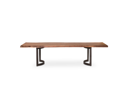 Bent Small Dining Table Brown