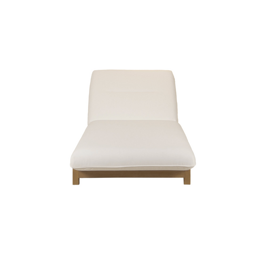Enzo Outdoor Adjustable Lounge Chair White