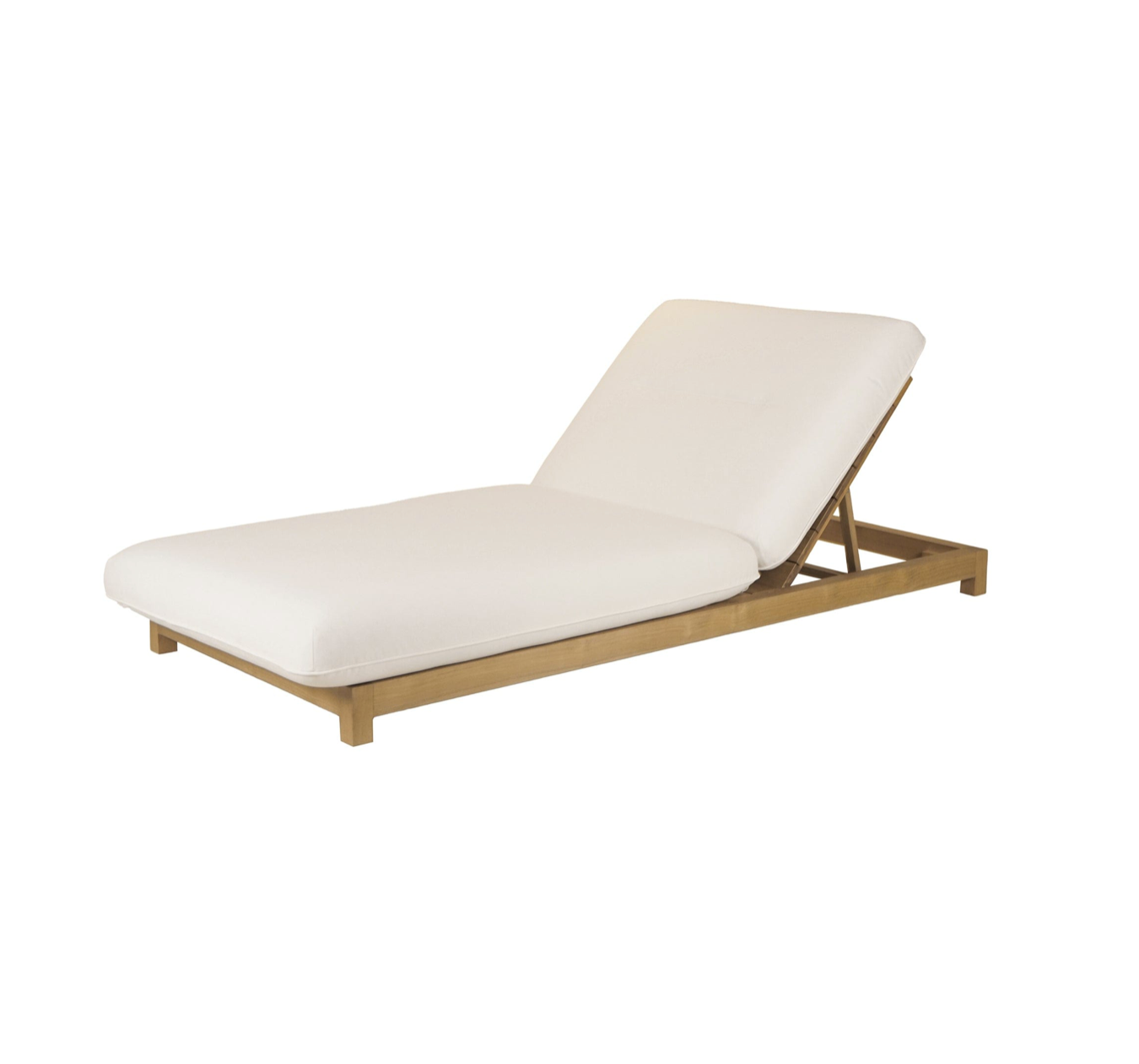 Enzo Outdoor Adjustable Lounge Chair White