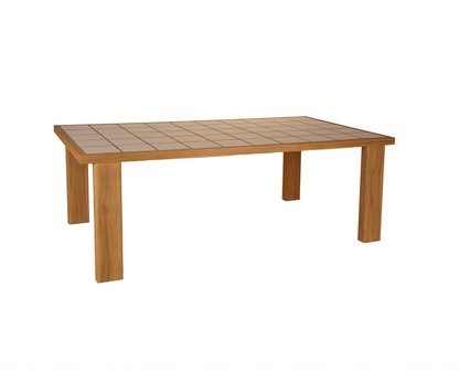 Marina Outdoor Dining Table Natural