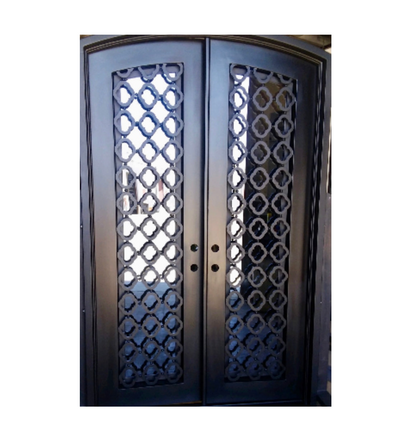 Dia Cut Double Iron Doors