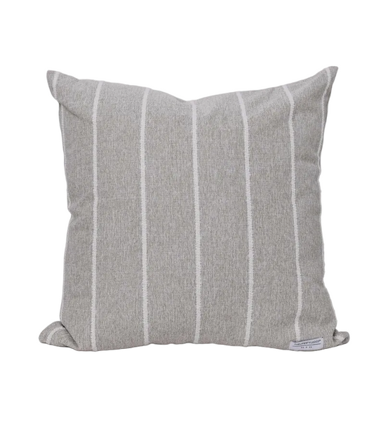 Jolie Textured Slub Stripe Pillow - 3 Sizes