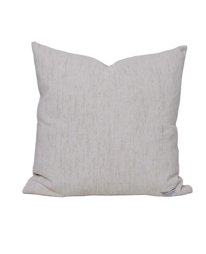 Whisper Slub Chenille Pillow - Bone - 2 Sizes