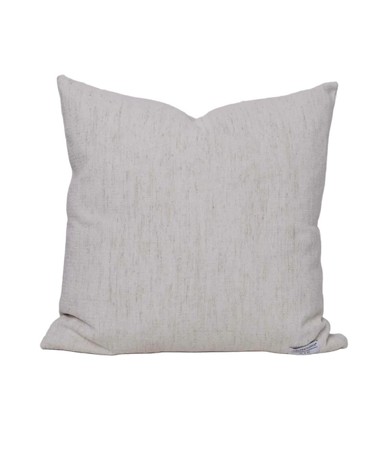 Whisper Slub Chenille Pillow - Bone - 2 Sizes