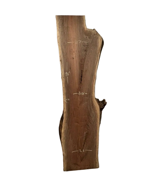 Losa de nogal negro de 98"