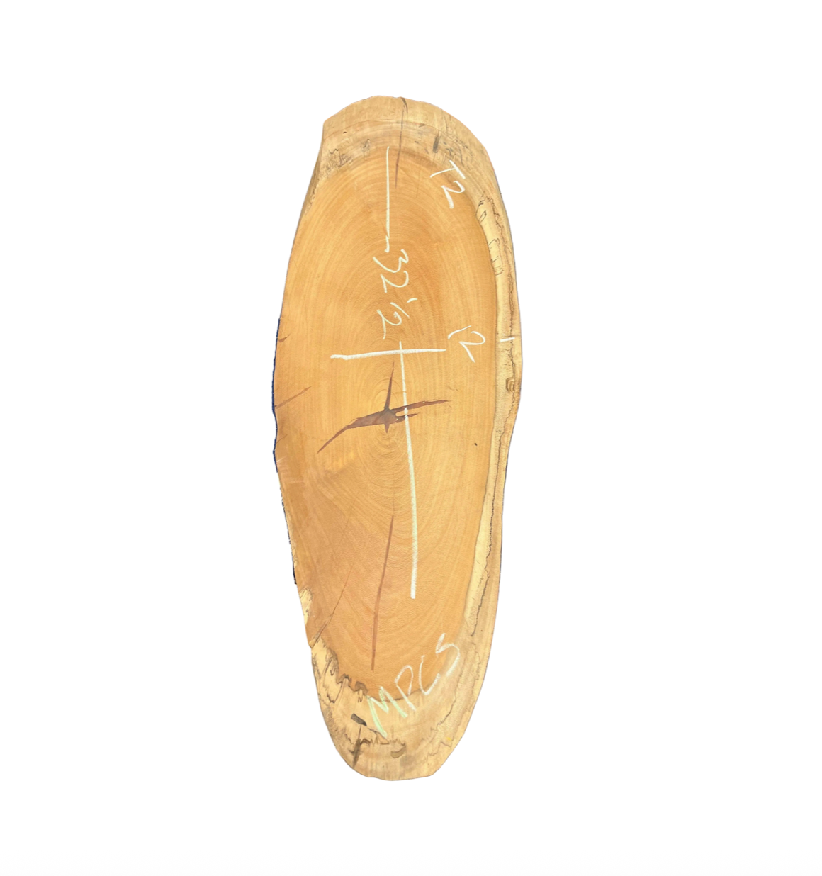 2" Thick Monkey Pod Cross Cut Slab