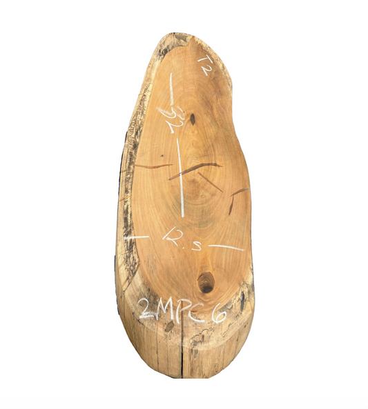 2" Thick Monkey Pod Cross Cut Slab