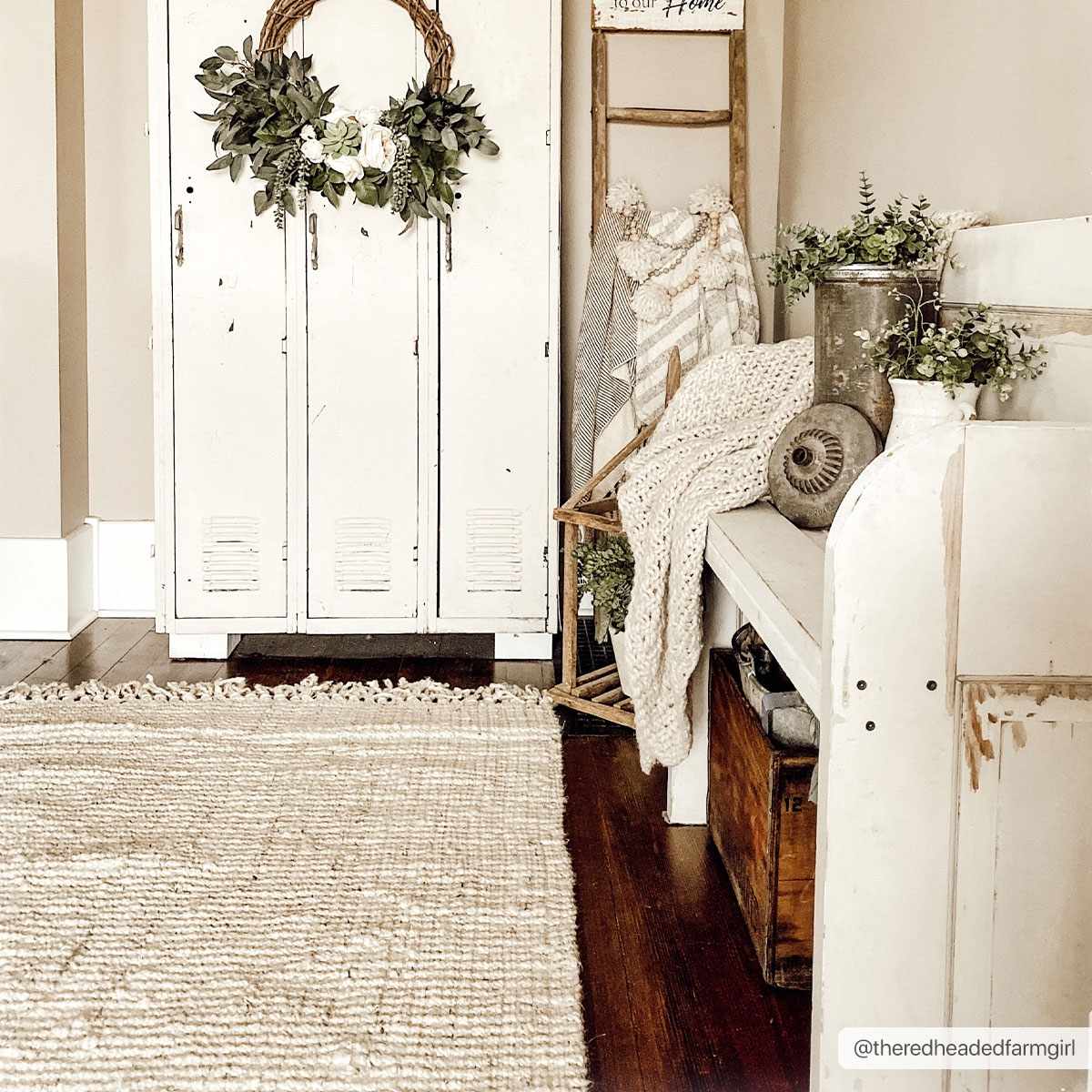 Senneterre Bleached Jute Rug.