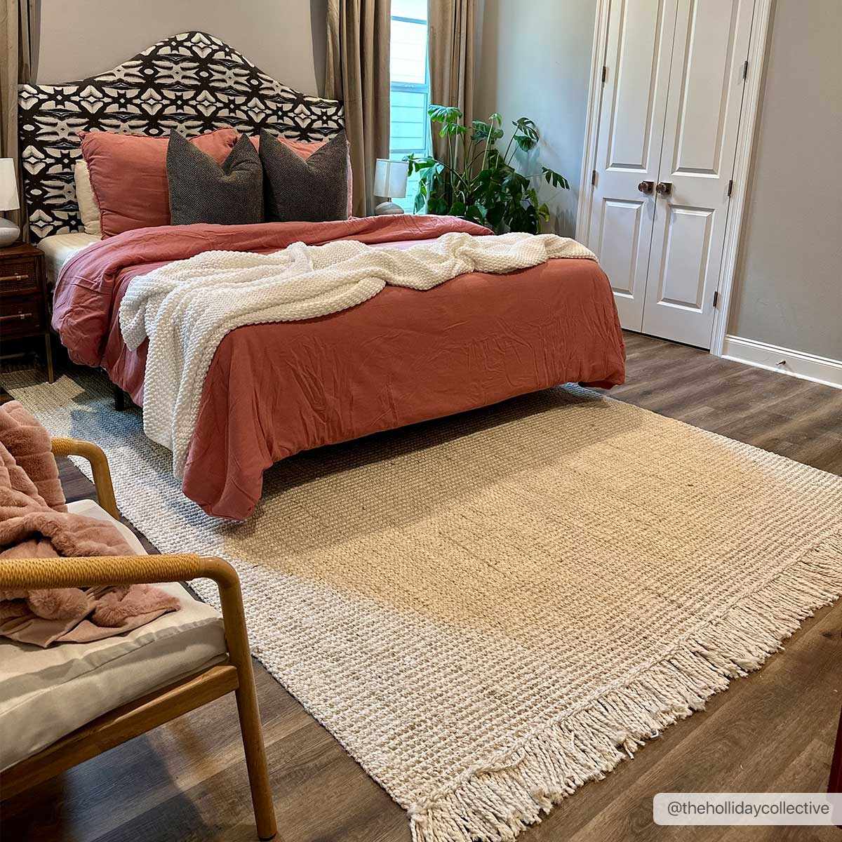 Senneterre Bleached Jute Rug.