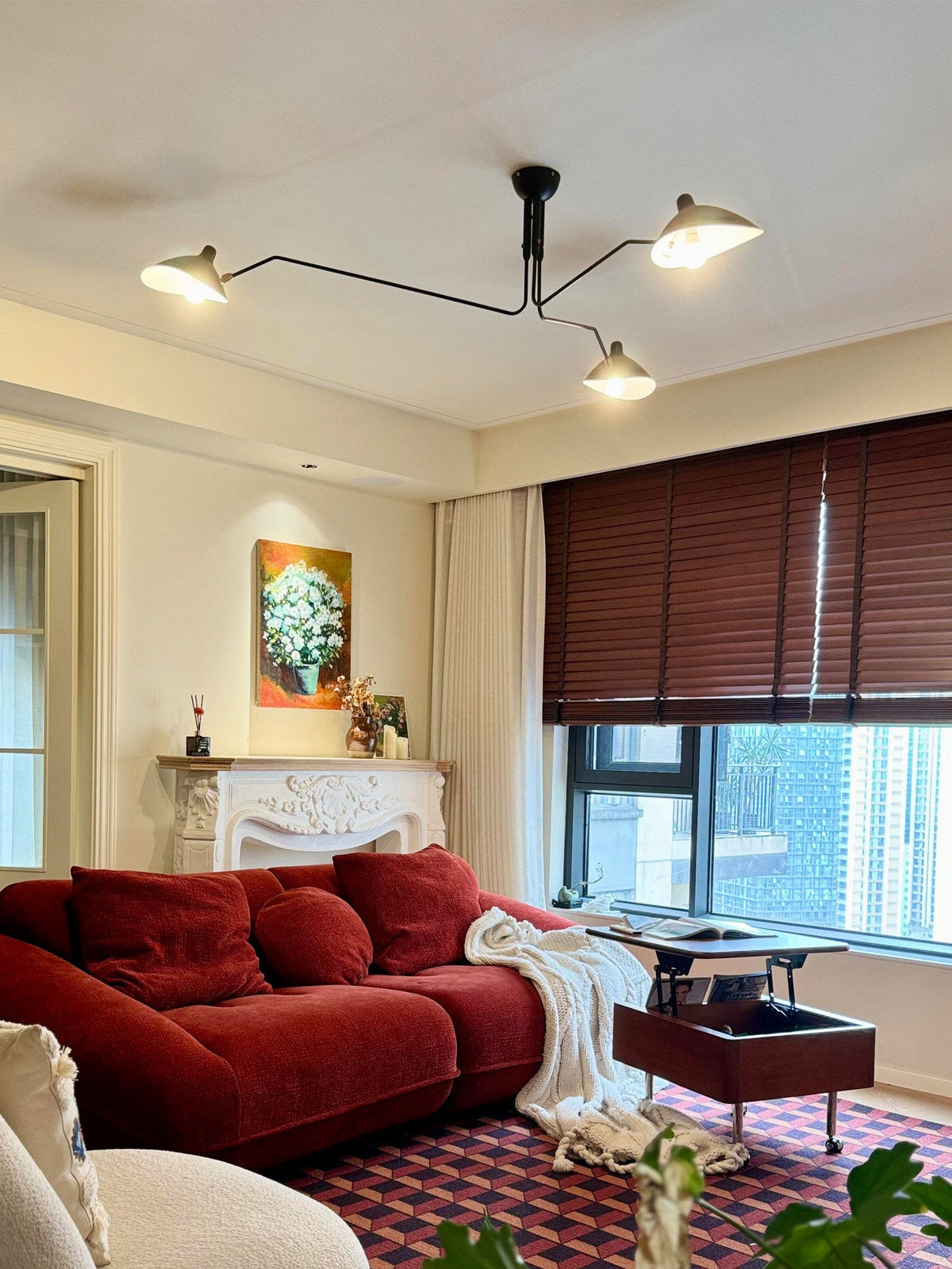 Serge Mouille Ceiling Light
