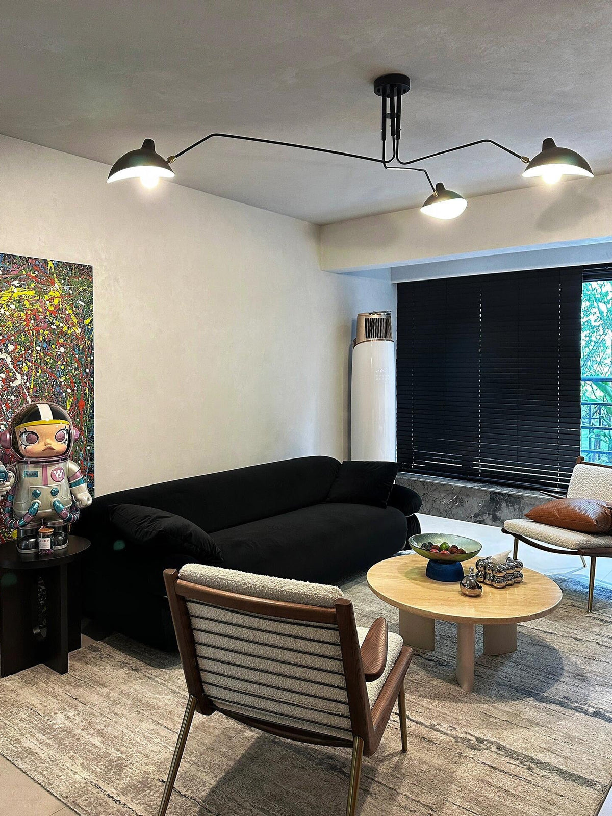 Serge Mouille Ceiling Light