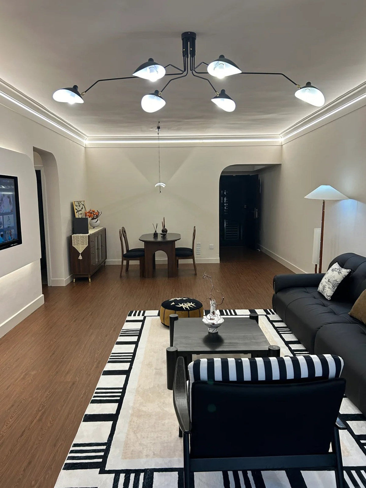 Serge Mouille Ceiling Light