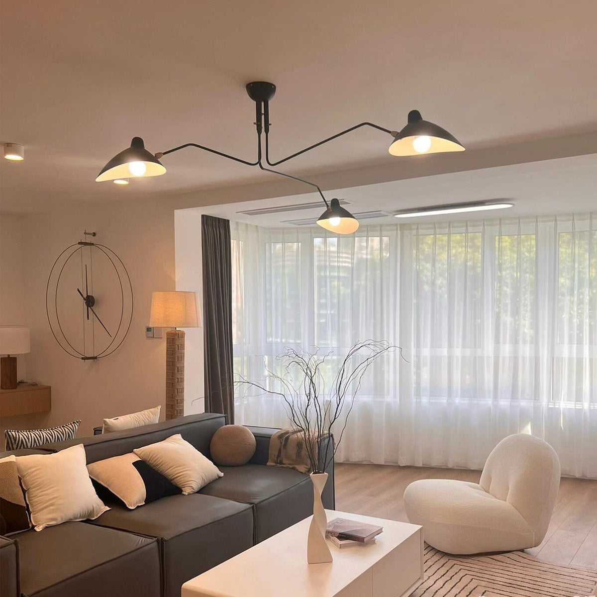 Serge Mouille Ceiling Light