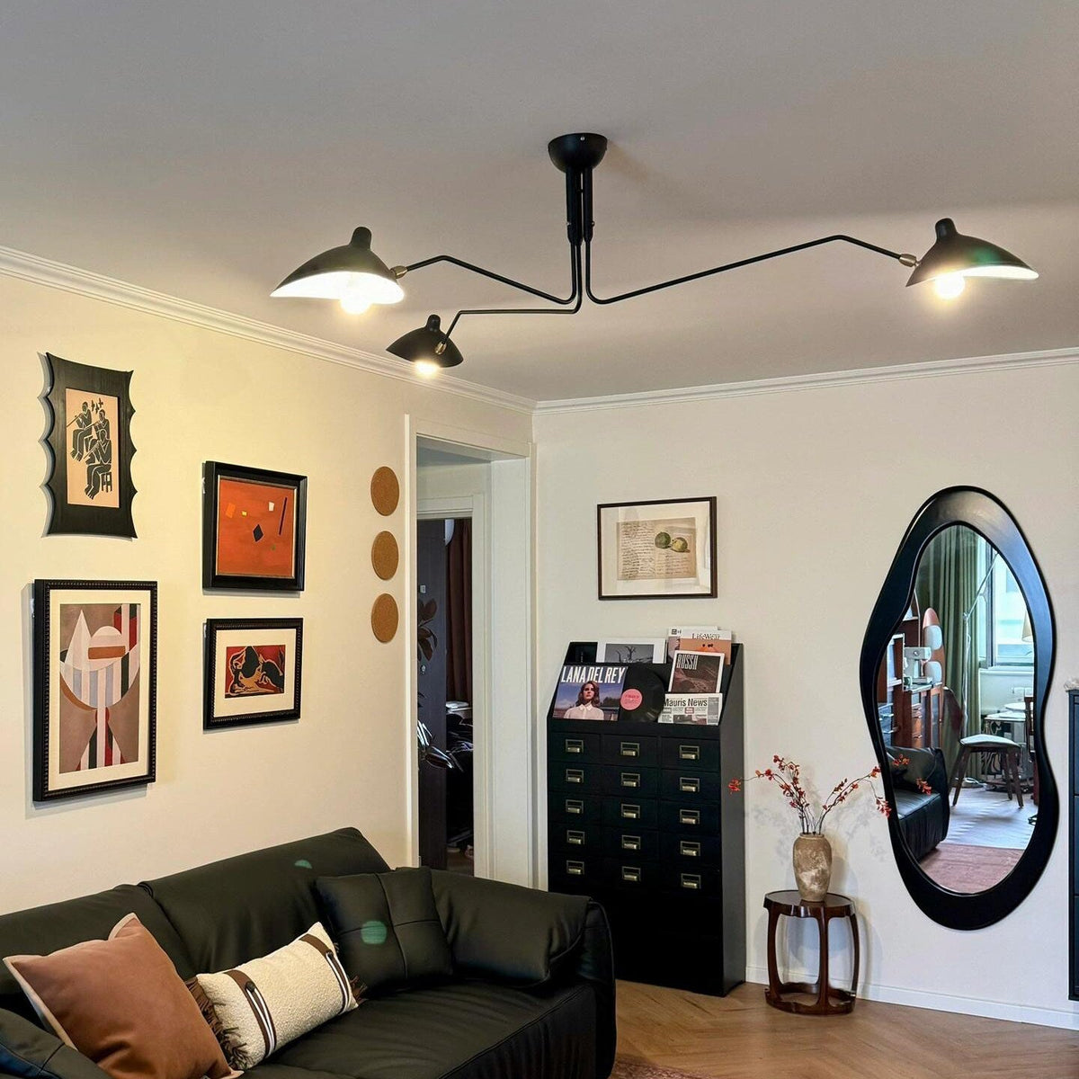 Serge Mouille Ceiling Light