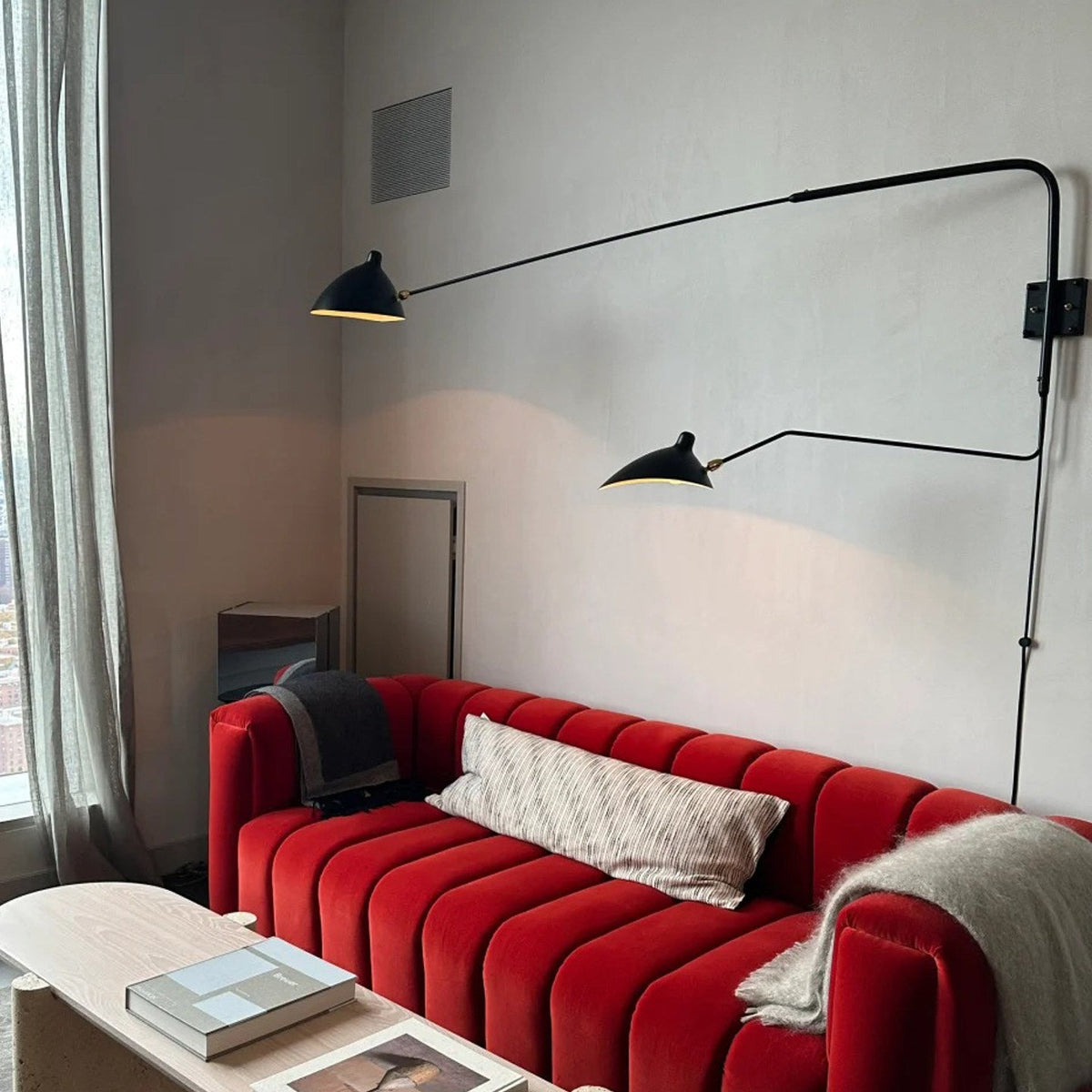Serge Mouille Wall Sconce