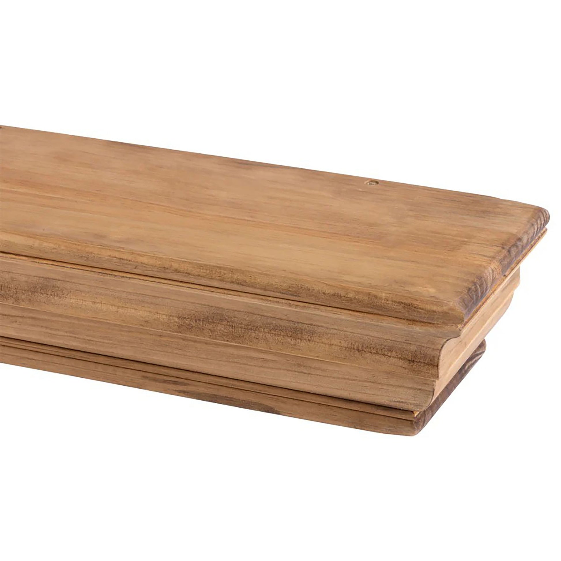Shaker Fireplace Mantel Shelf – Real Wood.