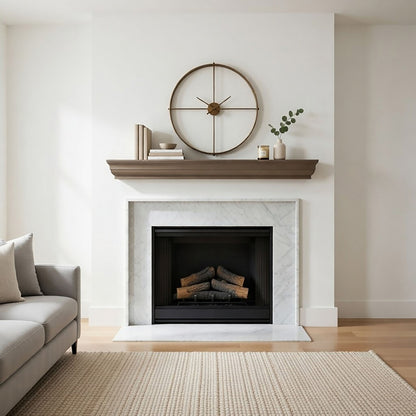 Shaker Fireplace Mantel Shelf – Real Wood.