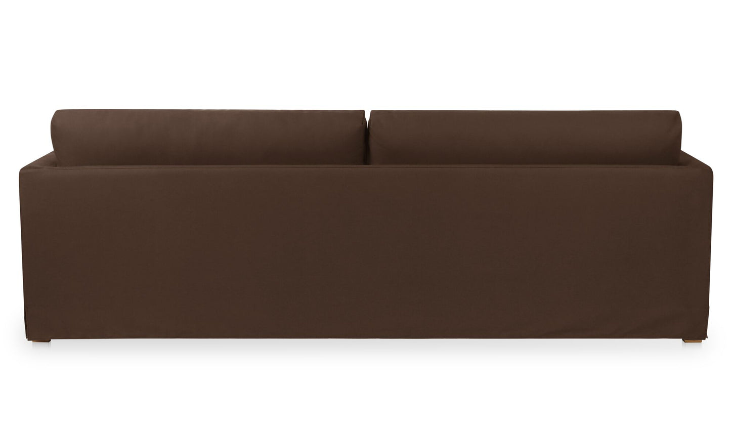 Shea Sofa Dark Brown.