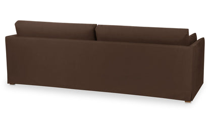 Shea Sofa Dark Brown.