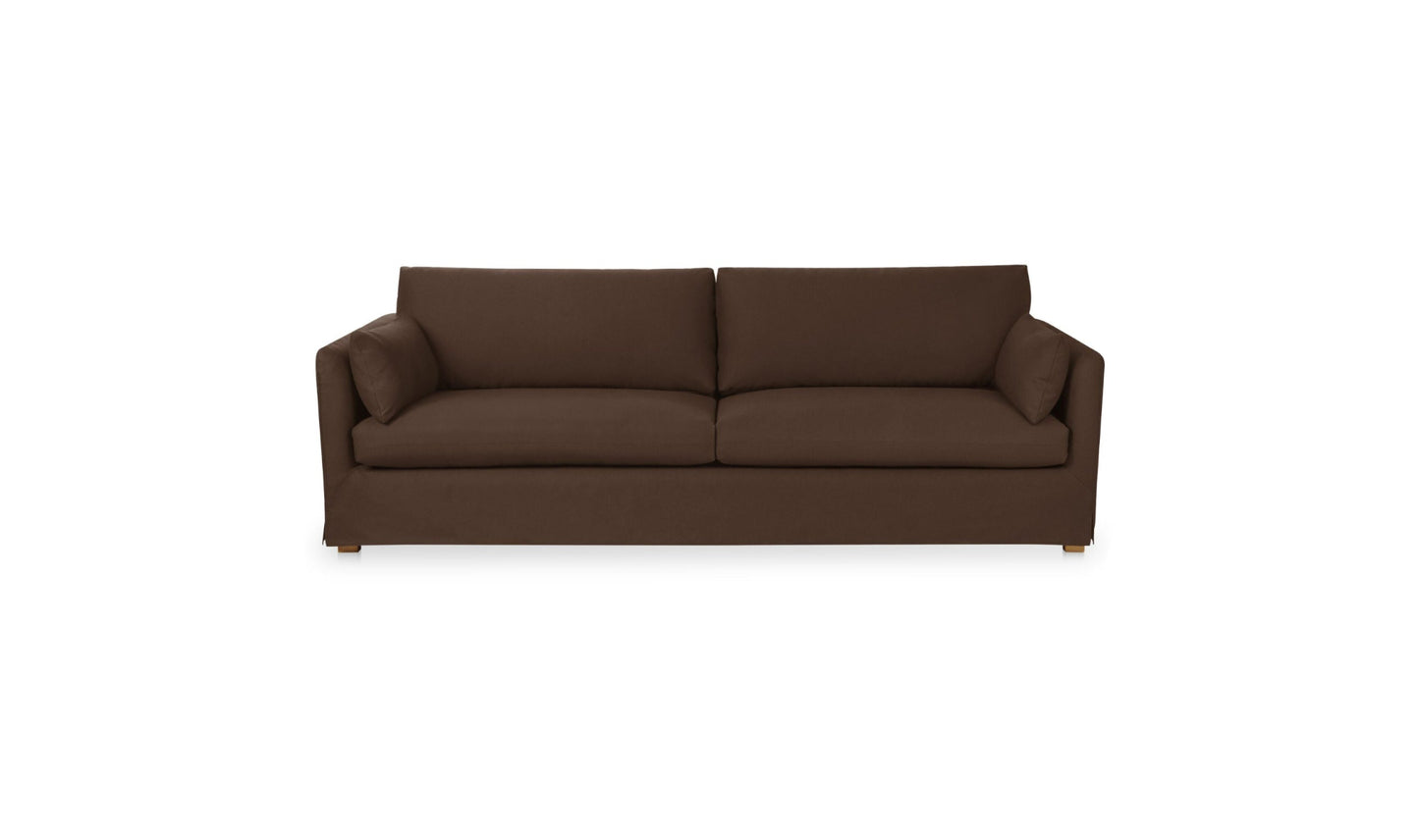 Shea Sofa Dark Brown.