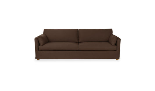 Shea Sofa Dark Brown.