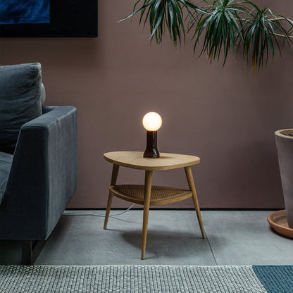 Shore Table Lamp in Bottle Brown.