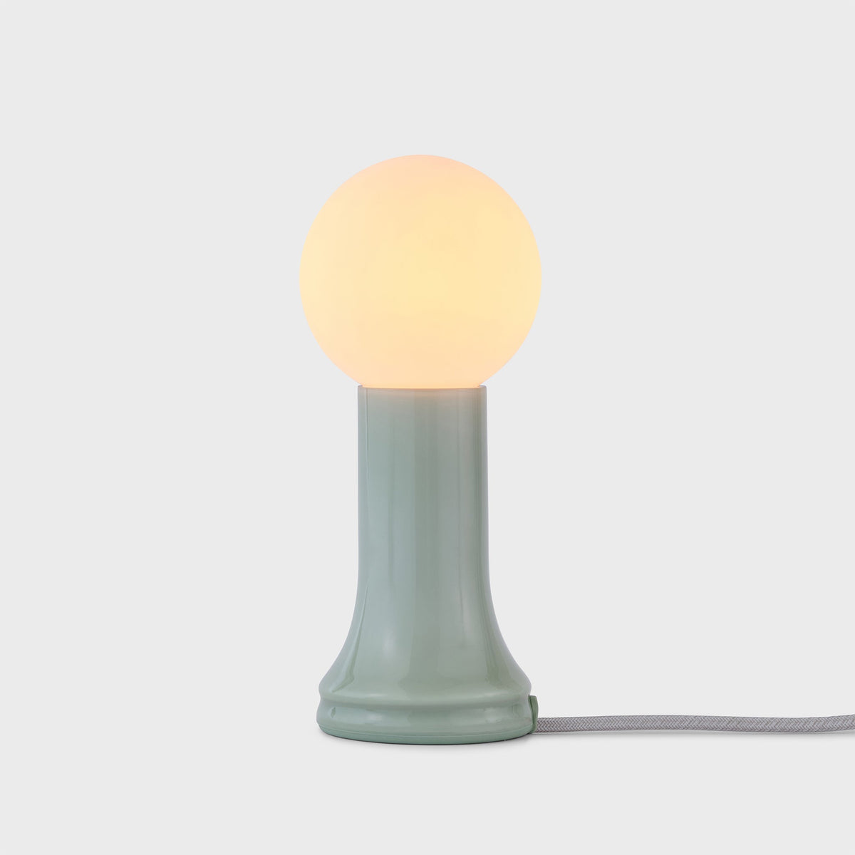 Shore Table Lamp in Sea Green - Set of 2.