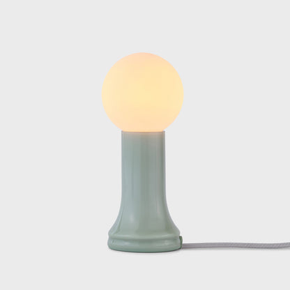 Shore Table Lamp in Sea Green - Set of 2.