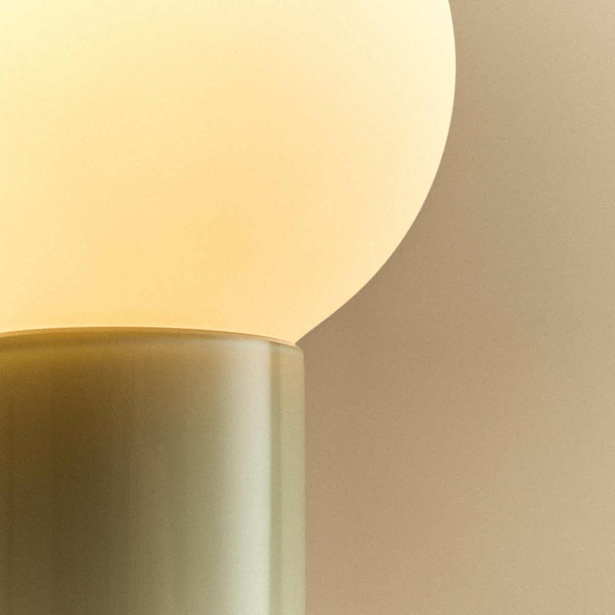 Shore Table Lamp in Sea Green - Set of 2.