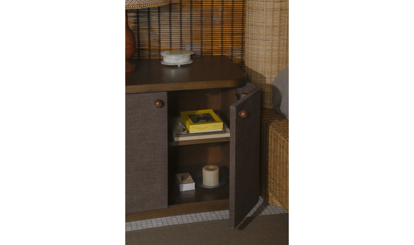 Simone Nightstand Brown.