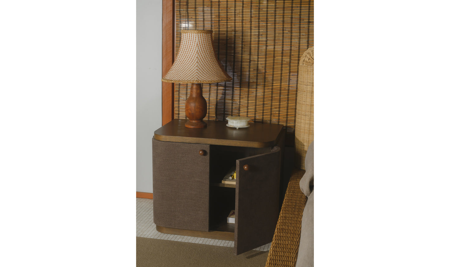 Simone Nightstand Brown.
