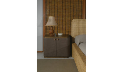 Simone Nightstand Brown.