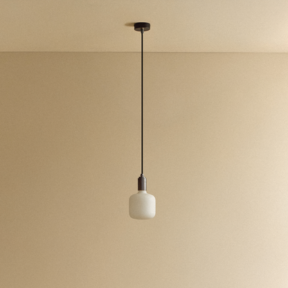 Oblo Pendant Light in Graphite.