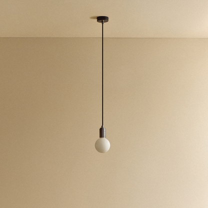 Porcelain II Pendant Light in Graphite.